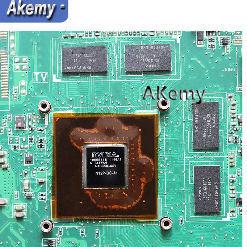Материнская плата AK N53SV для ноутбука ASUS N53SN N53SM N53S N53 протестированная
