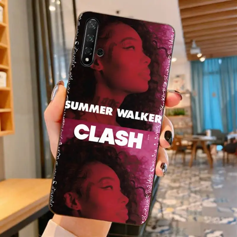 

Summer Walker Over It RNB Rapper Phone Case for Huawei Honor 8x C 9 10 i lite play view 10 20 30 5A Nova 3 I