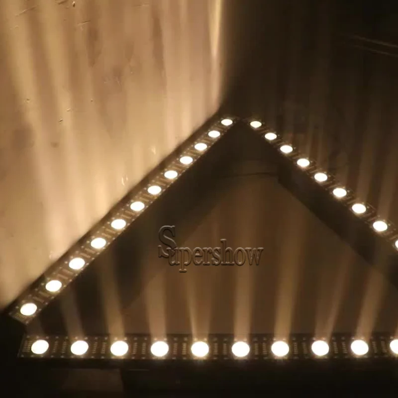 Сценический светильник DMX512 RGBW стробоскоп 3 в 1 настенный ing 12x5 Вт для музыки