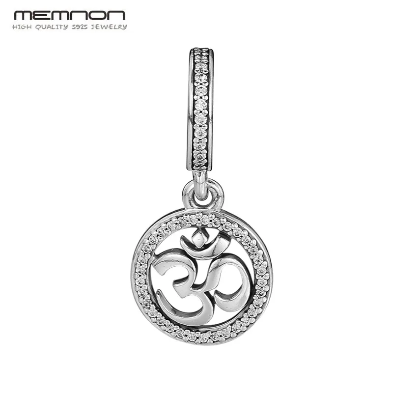 

Memnon Authentic 925 Sterling Silver 30 Years Of Love Dangle Charms With CZ Fit Charm beads Bracelets Pendant DIY Making Jewelry