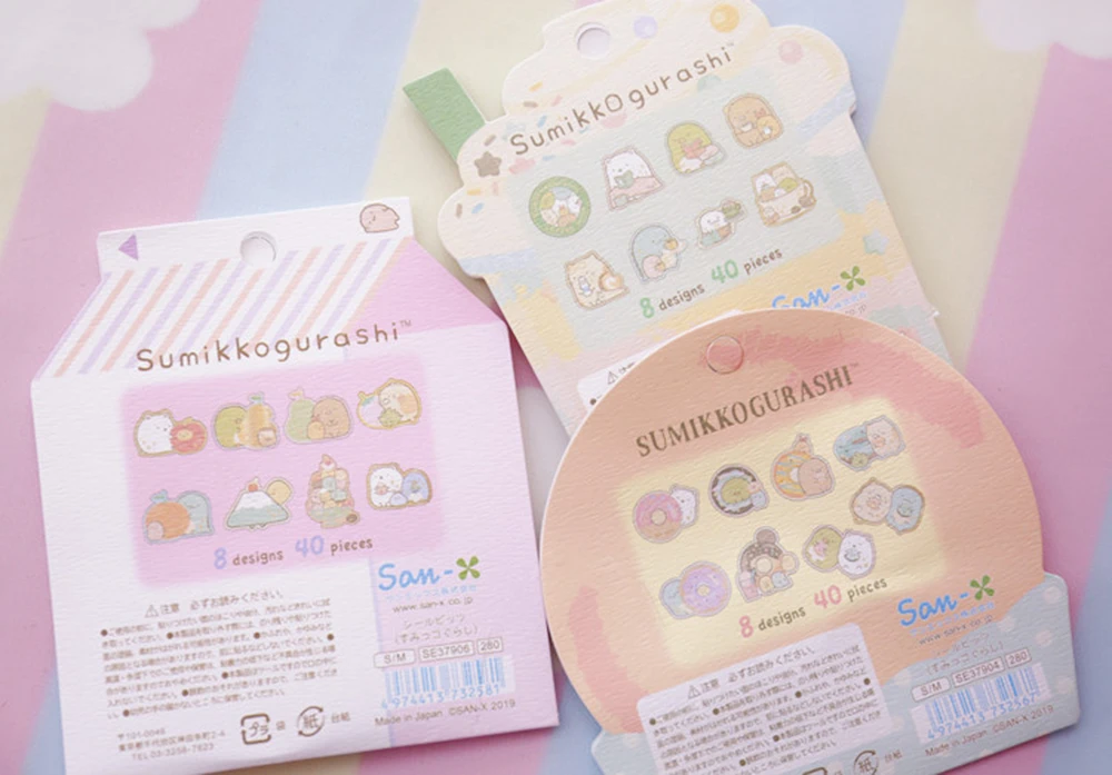 Cute Bread Cat Shark Whale Bullet Journal Decorative Washi Stickers bag Scrapbooking Stick Label Diary Stationery Album | Канцтовары для