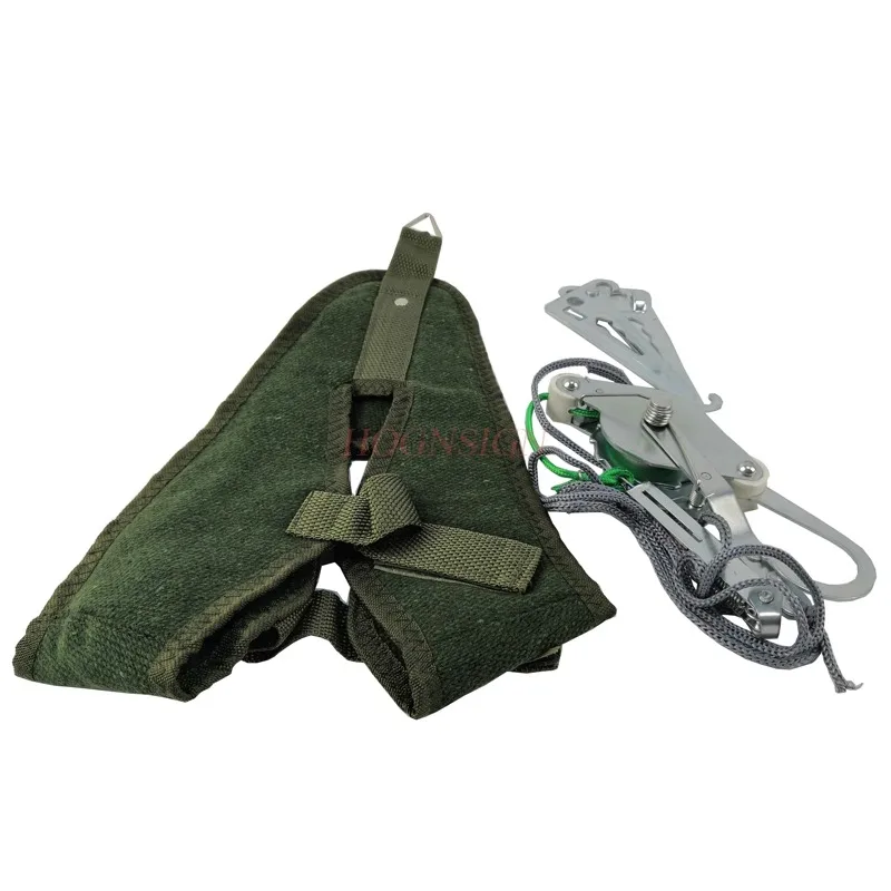 neck traction Green Canvas Cervical Traction Belt Sling Tractor Stretch Chair Thickening Hood Neck Care Tool Home Medical