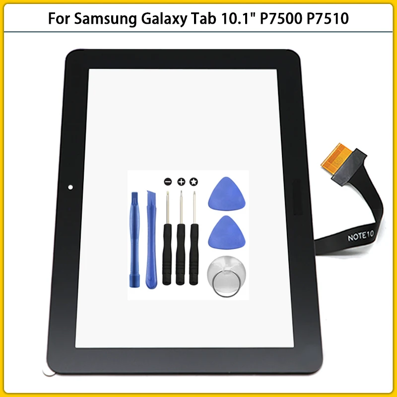 Сенсорный экран для Samsung Galaxy Tab 10 1 &quot GT P7500 P7510 P7501|ЖК-экраны и панели планшетов| |