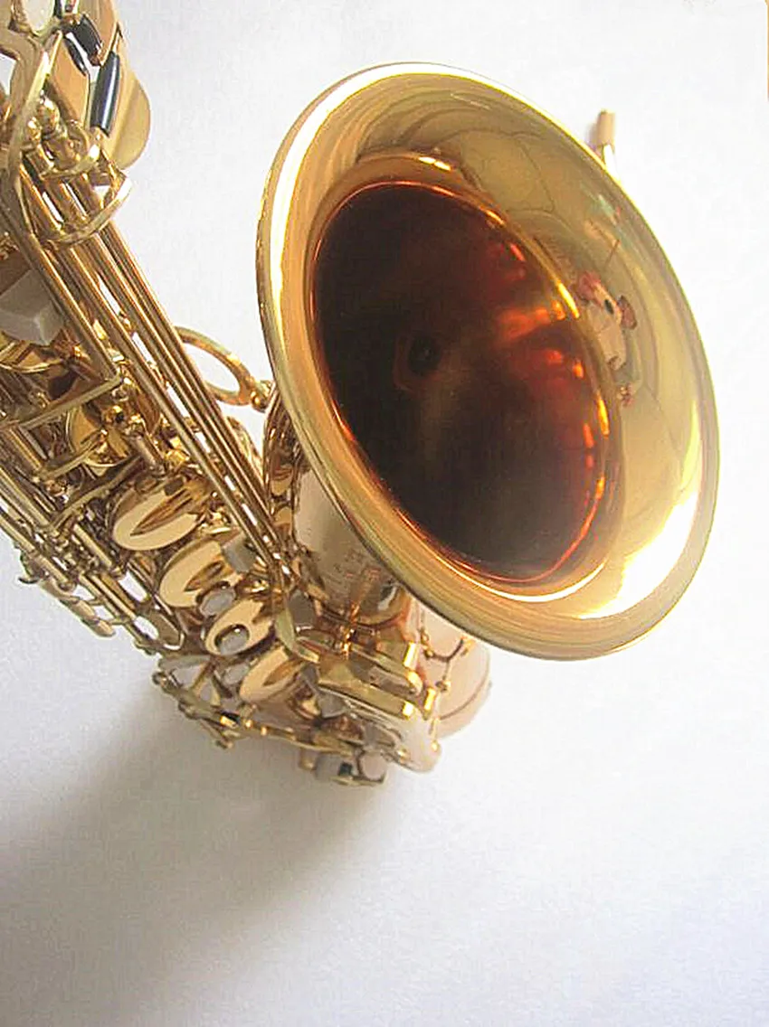 Новинка профессиональный тенор-саксофон Bb для электрофореза Золотой тенор с