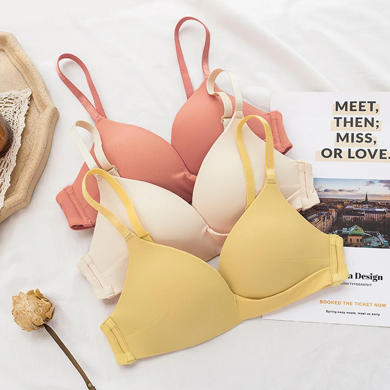 Новинка женские черные зеленые желтые бюстгальтеры Roseheart без косточек с