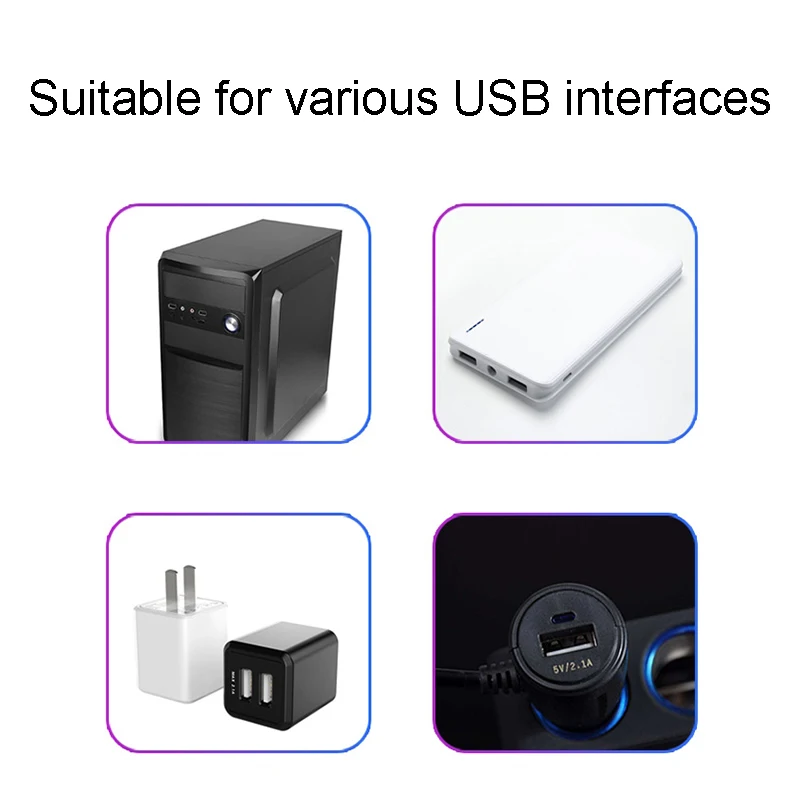 Автомобильный светодиодный атмосферный декоративный светильник с USB аварийное