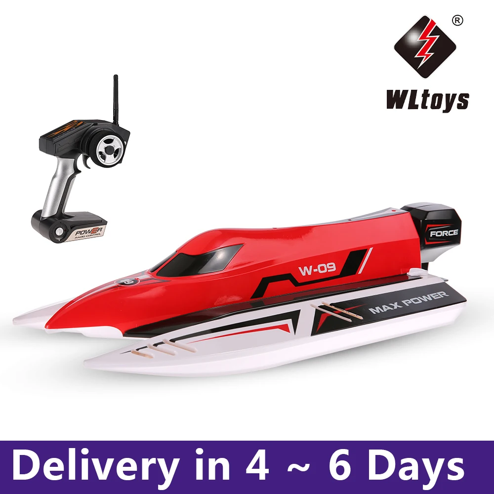 Радиоуправляемая лодка WLtoys WL915 45 км/ч радиоуправляемая 2 4 ГГц бесщеточный