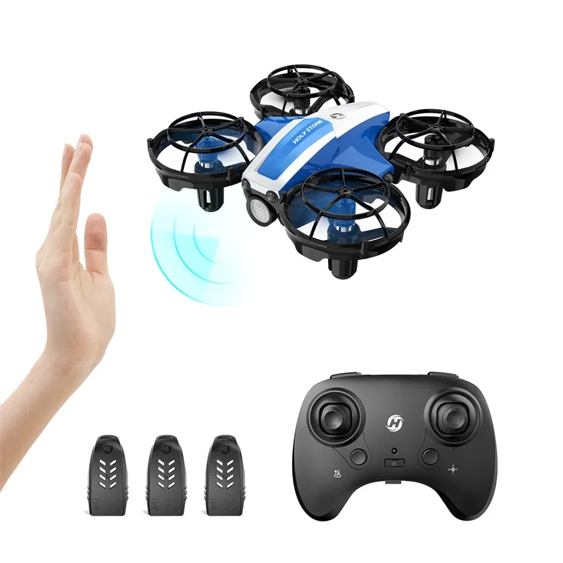 Mini Drone For Kids Beginners Adults RC Drone Hand Operated Remote Control Quadcopter Circle Fly Toys Boys Girls Gift HS330
