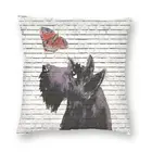 Псом и подушка в виде бабочки Чехлы Диван украшения шотландского терьера квадратная декоративная наволочка для подушки 45x45