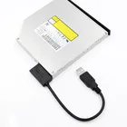 35 см usb-адаптер PC 6P 7 CDDVD Rom SATA USB 2,0 конвертер Slimline Sata 13 контактный диск кабель для портативных ПК Тетрадь