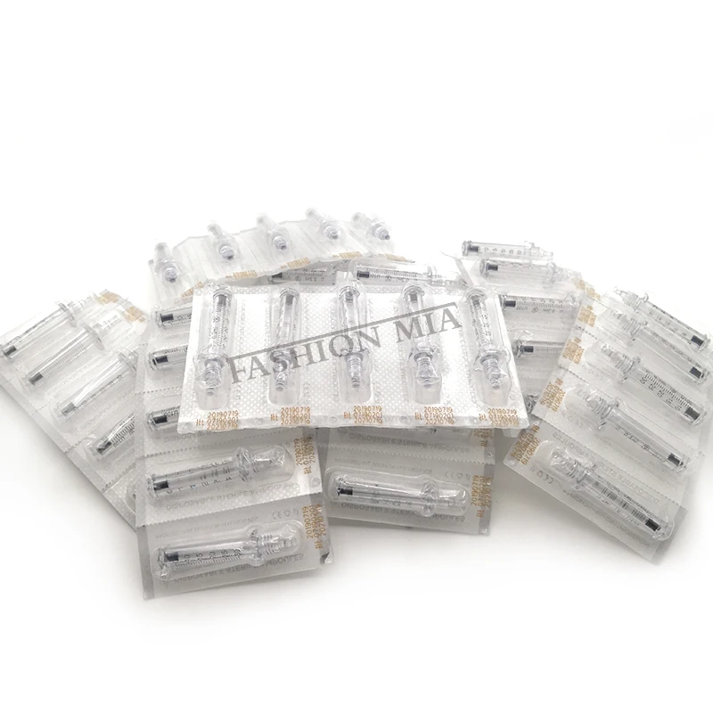 

100Pcs Syringe And Medicine Needle Ampoule Head for 0.3ml Hyaluron Gun Hyaluron Pen High Pressure Wrinkle Removal Water Syringe