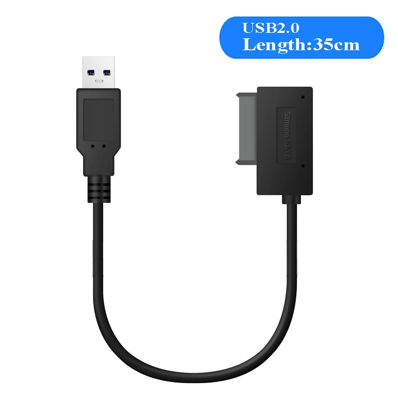 

Drive Cable Sata To Usb2.0 13P Adapter Converter Cable For Laptop Slimline Drive