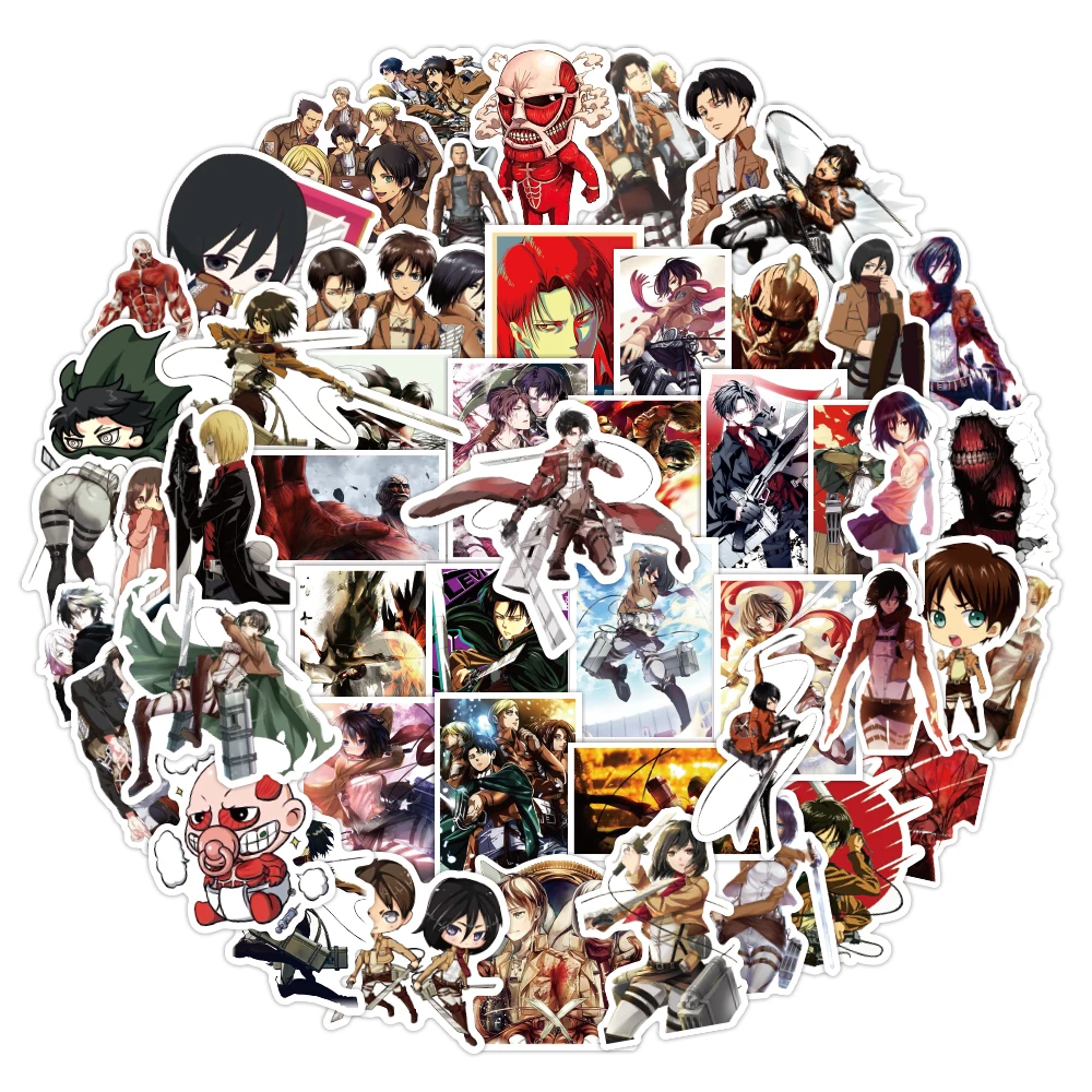 Наклейки атака на Титанов 39 шт.|Наклейки для творчества| |