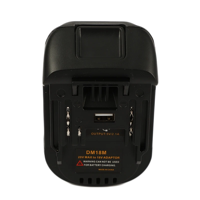 

Адаптер для зарядки литий-ионных аккумуляторов Dm18M, 20 в до 18 в, для аккумуляторов Makita Bl1830 Bl1850