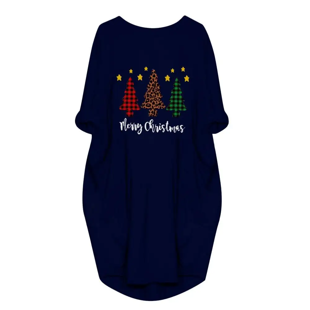 Повседневные свободные платья размера плюс женские осенние зимние новые модные