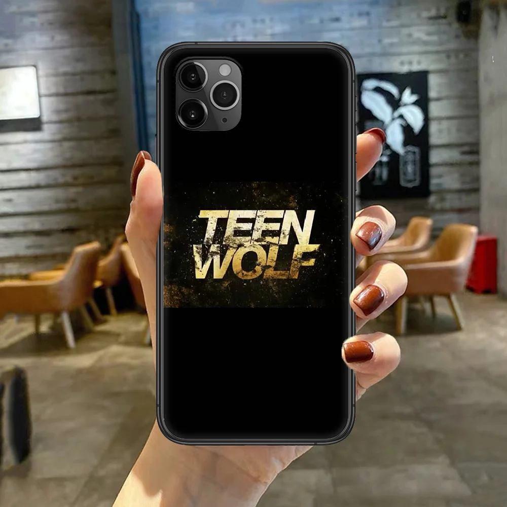 

Teen Wolf Phone Case Cover For Iphone 5 5S 6 6S PLUS 7 8 11 12 Mini X XR XS PRO SE 2020 MAX black Etui 3D Hoesjes Fashion Shell