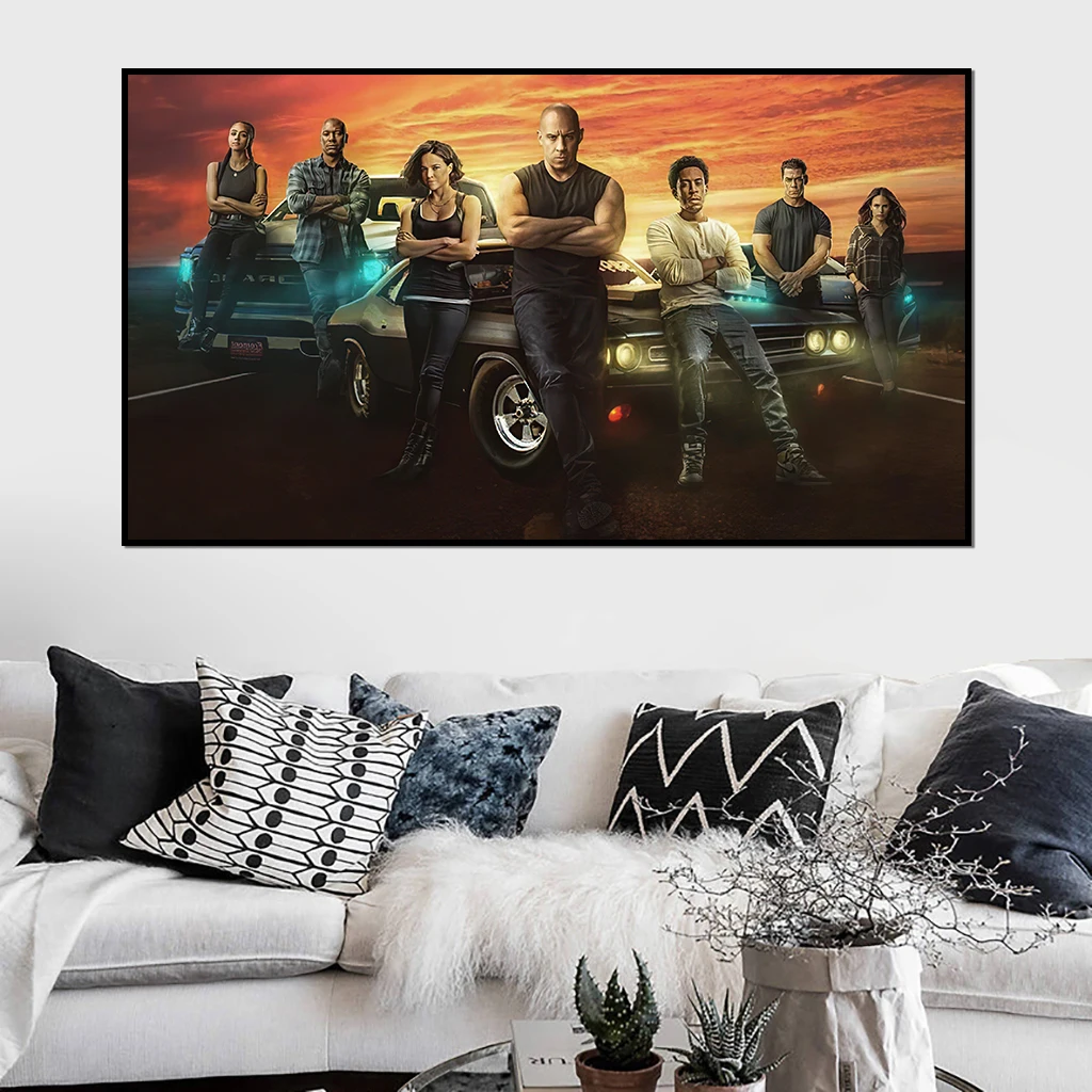 

Fast and furious 9 poster Classic Movie Poster Canvas Paining Wall Art Decoration Living Room Decor Home Decor