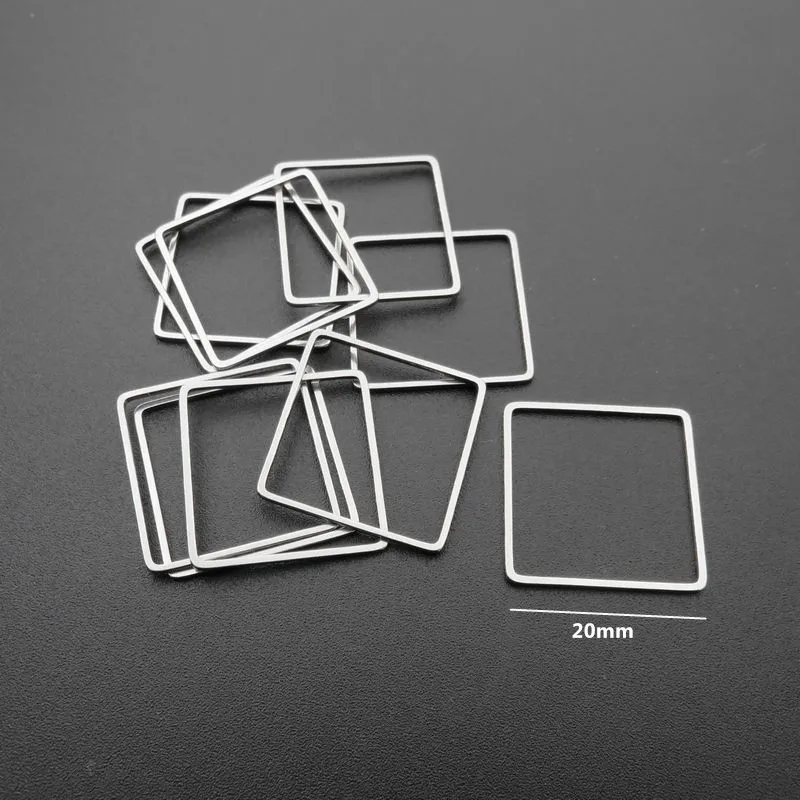 

Heart Cross Waterdrop Moon DIY Earrings Stainless Steel Charm Connectors Jewelry Accessories