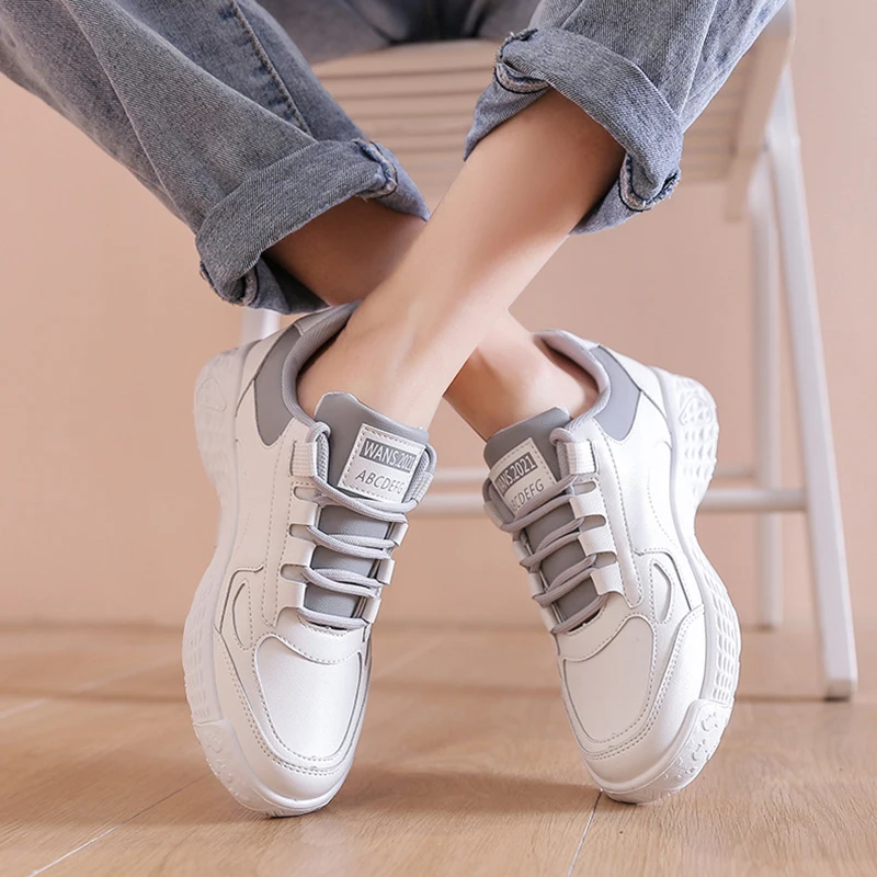 

Tennis Platform Sneakers Women Shoes Casual Sneaker White Shoes Women's Sneakers Woman Fashion 2021 Spring Casual Sneaker Basket
