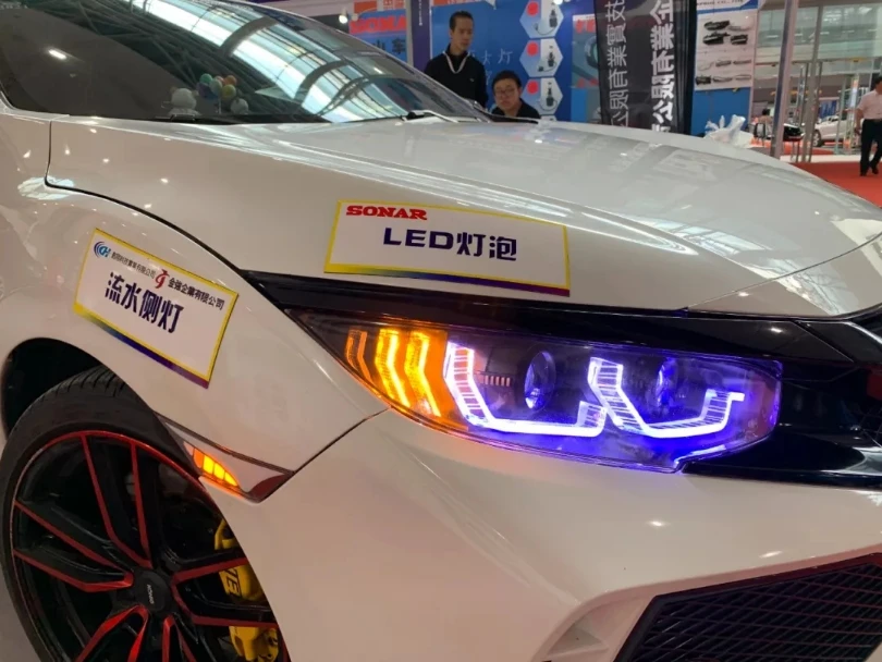 2019y автомобильный бупмер головной свет для Honda Civic автомобильные аксессуары светодиодный DRL галогенный/HID ксенон, противотуманная фара для Civic
