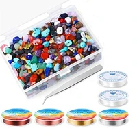 crystal beads for jewelry making with wire 800 pcs stone beads natural gemstone chips beads for jewelry making supplies