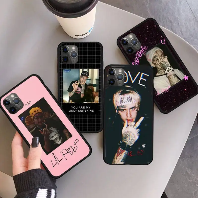 

Lil Peep hellboy Life is Beautiful Cry Baby Phone Case For iphone 12 11 13 7 8 6 s plus x xs xr pro max mini
