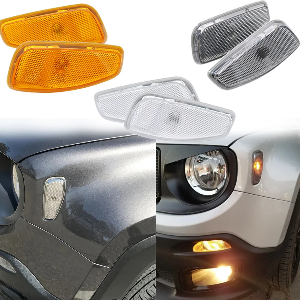 Пригодный для Jeep Renegade 2015 2016 2017 2018 2019 Хромированный Светодиодный светильник с
