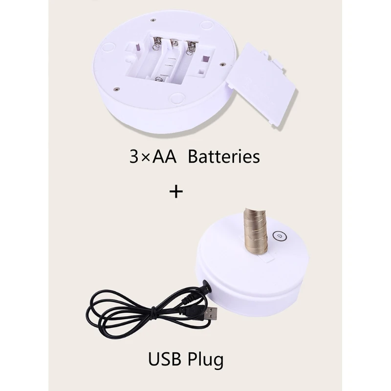 

36/72 LED Night Light Tree Copper Wire Lamp Home Holiday Fairy Lights Decoration