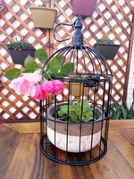 wrought iron window display bird cage decoration bird cage flower stand bird cage decoration wedding decoration
