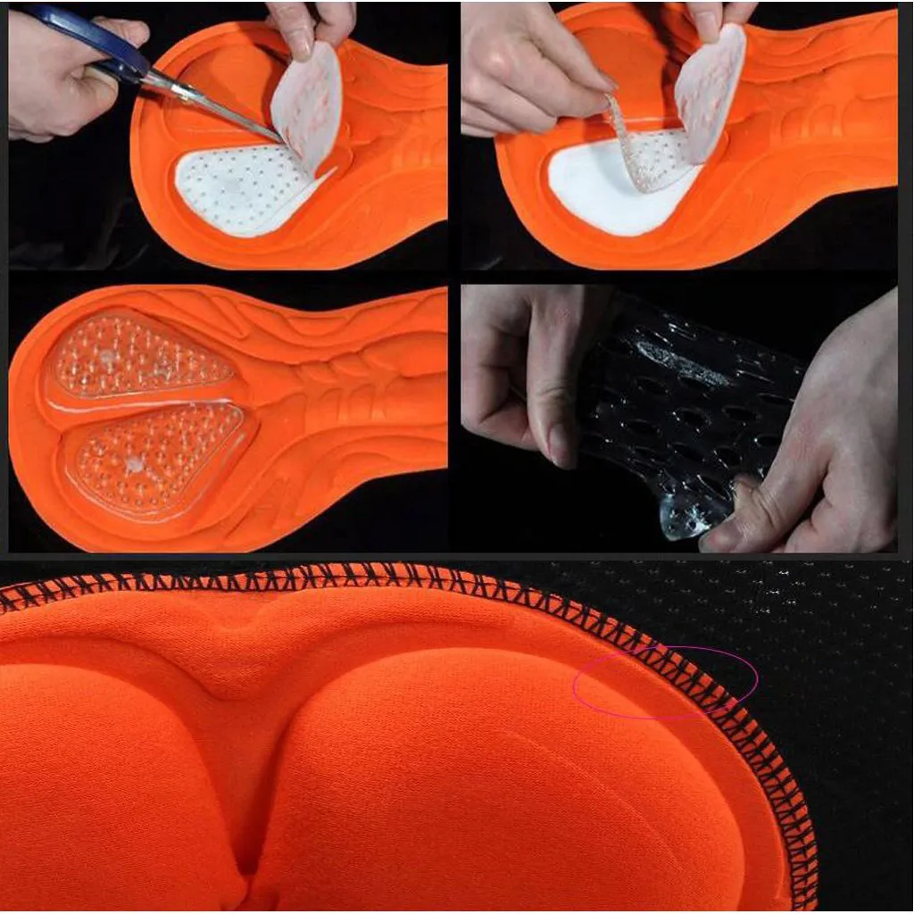 Велосипедные шорты с 3D подкладкой нижнее белье для мужчин штаны горных