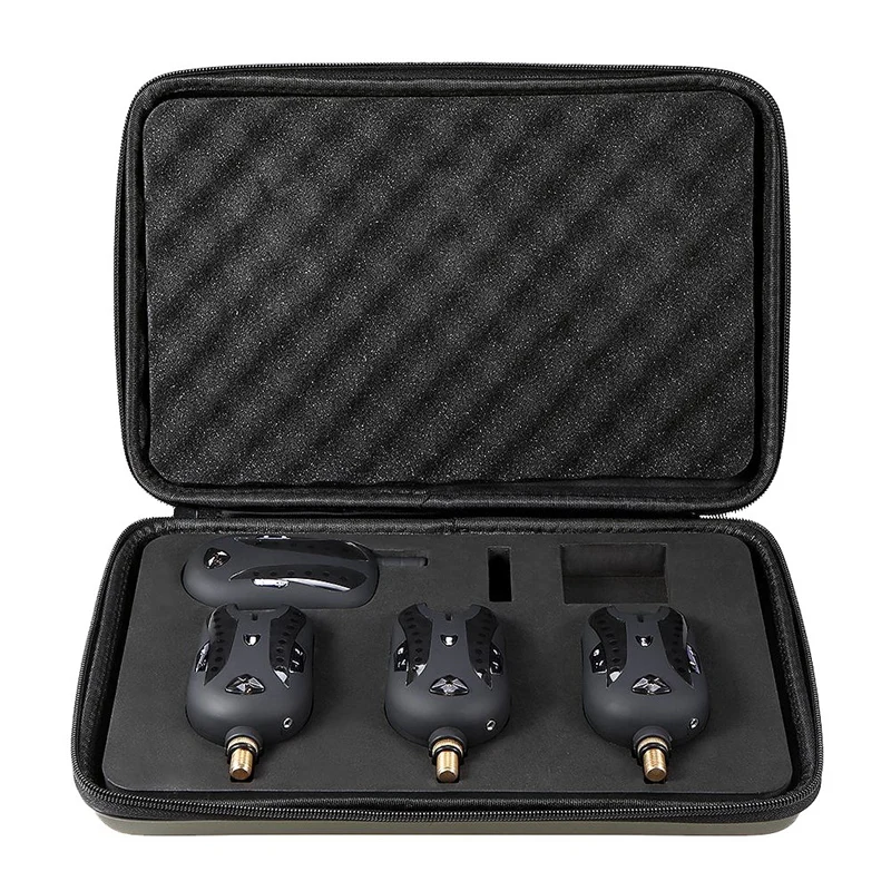 Сигнализатор поклевки набор 3 будильника + приемник-1 шт.) Беспроводной цифровой