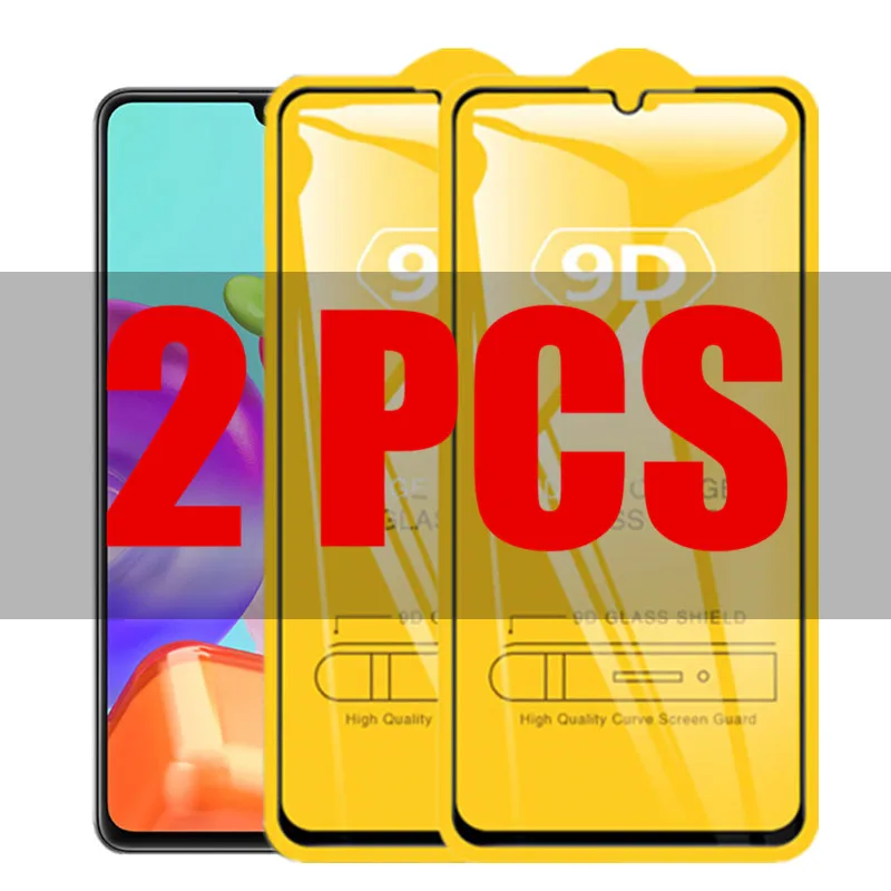 

2Pcs 9D Glass For Samsung Galaxy A41 Protective Glass on For Samsung A41 GalaxyA41 A 41 A415 SM-A415 6.1" Screen Protector Film