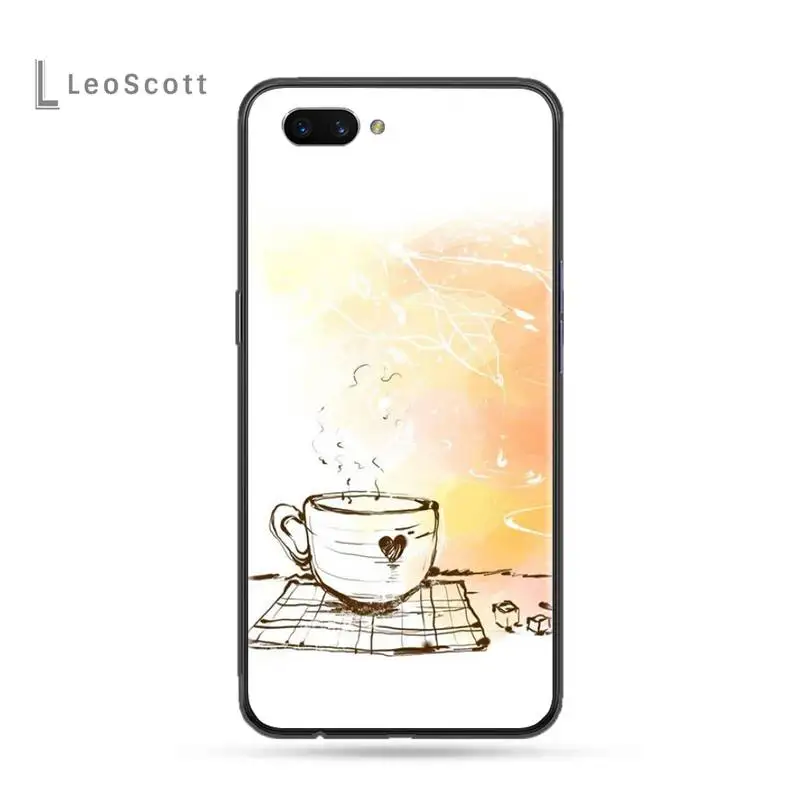 

Be Awesome Today But First Coffee Phone Cases For OPPO F 1S 7 9 K1 A77 F3 RENO F11 A5 A9 2020 A73S R15 REALME PRO