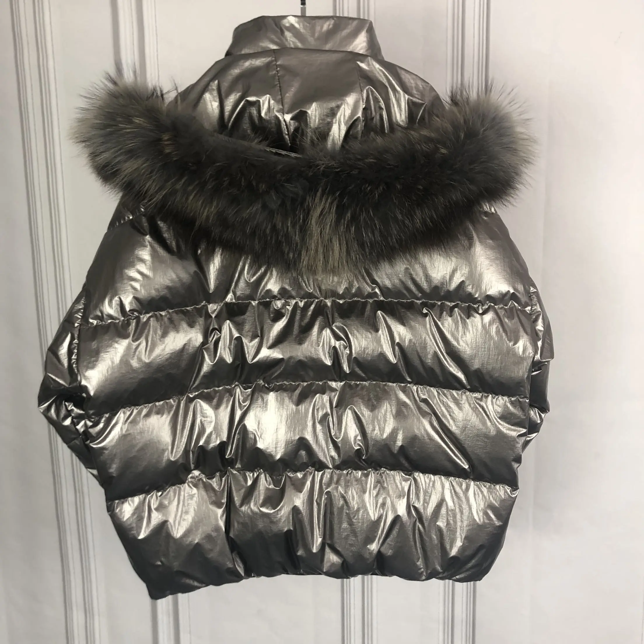 Новое поступление 2021 Женское пальто на утином пуху парки с буфами теплая куртка