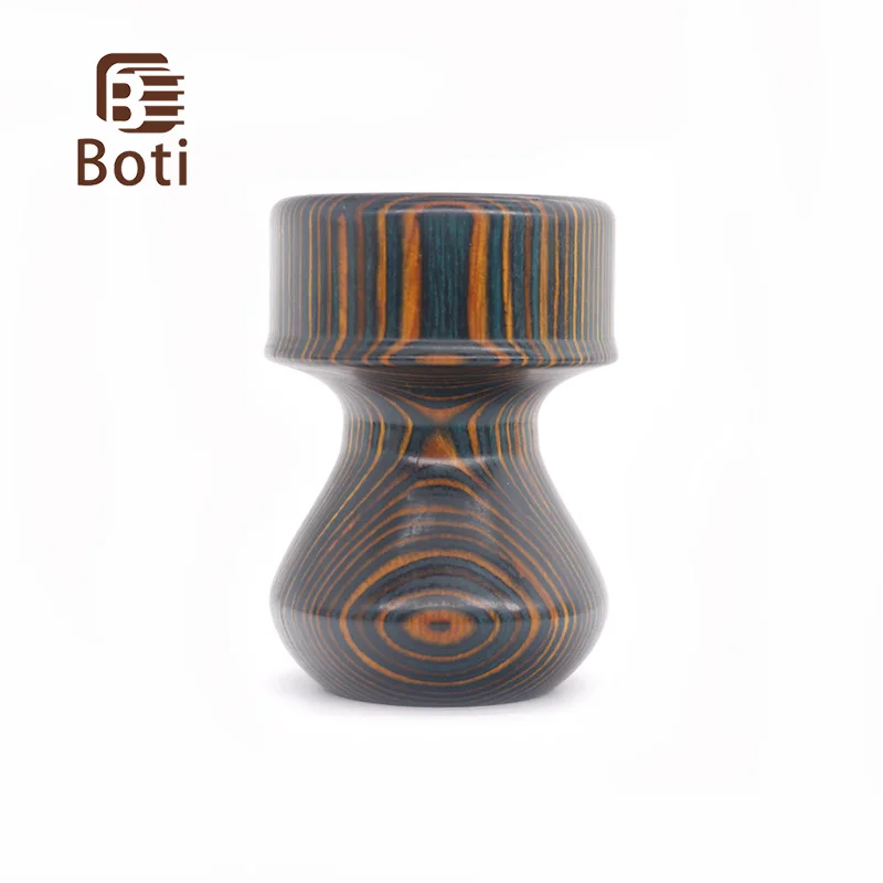 

Boti Brush-Annual Ring Handle Men'S Shaving Brush Handle Wood Material Daily Beard Essentials Handmade Accept Customizatiion