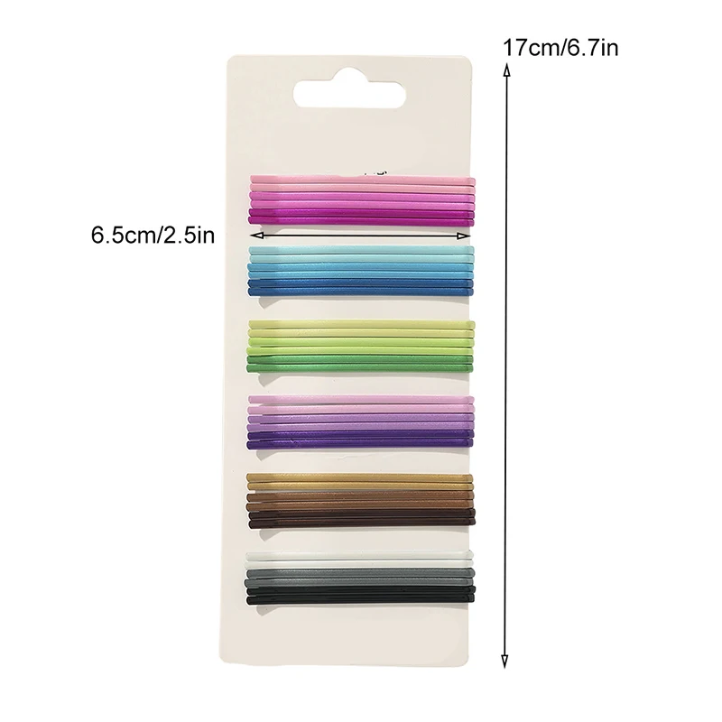 36 шт./компл. милые заколки для волос женские Девушки заколка цветные яркие цвета