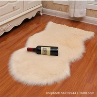 faux rabbit fur rugs and carpets for kitchen solid color rug for bedroom door shaggy mat suck water bath mat suck water carpet