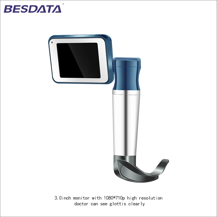 

BESDATA Video laryngoscope ENT flexible rigid Pediatric Adult laryngoscope