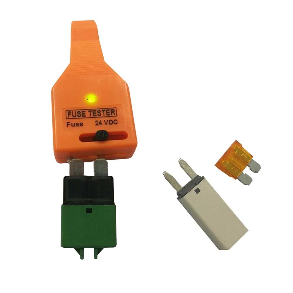

Portable Mini Multifunctional Automotive Car Blade Fuse Tester Checker Puller Removal Tool for MAXI ATO ATC ATM Fuse