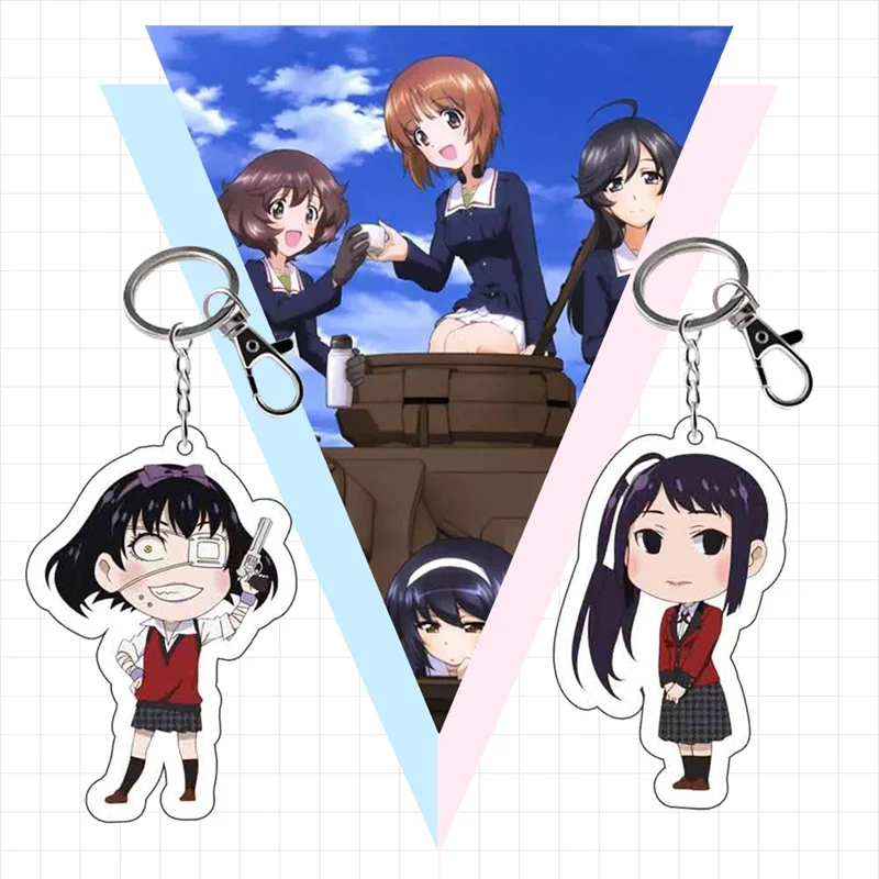 Аниме Kakegurui: компульсивный геймблер джабами юмеко акриловые брелки брелок