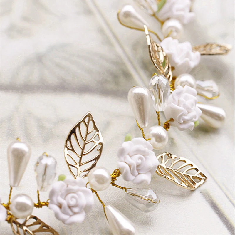 

Handmade Rhinestone Women Headband Wedding Hair Accessories For Women Bride Tiara Headband Hair Jewelry Hairpins New Hairband