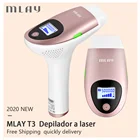 Аппарат для перманентного удаления волос Mlay T3 IPL лазерная эпиляция, Электрический депилятор, лазер с 500000 вспышками для малайского домашнего использования