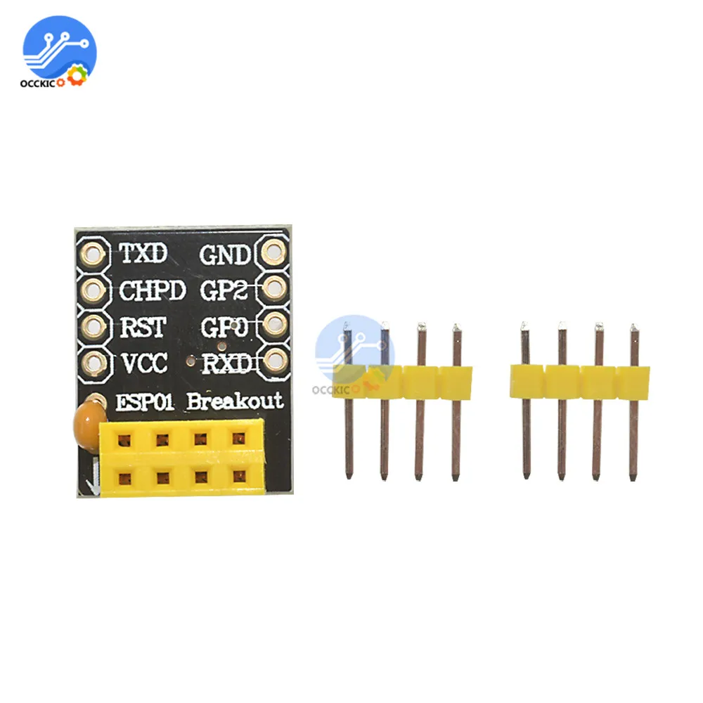 Для ESP-01 Esp8266 ESP-01S модель ESP8266 серийный макетный адаптер для WiFi трансивера модуль