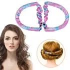 Щипцы для завивки волос женские, без нагрева, губка-бигуди