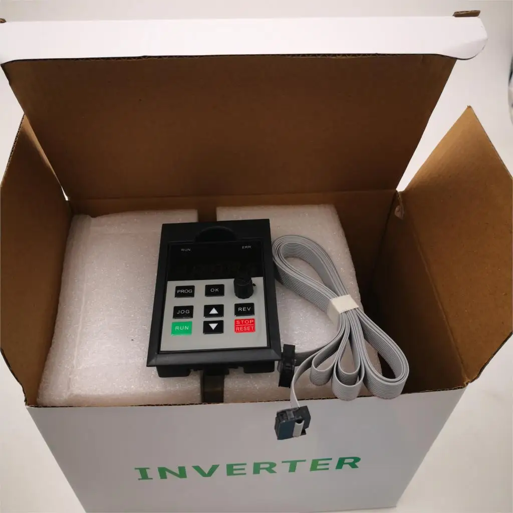 Преобразователь частоты ZW-K325 VFD 1.5KW/2.2KW/4KW однофазный 220v вход и трехфазный мощность двигателя регулятор скорости