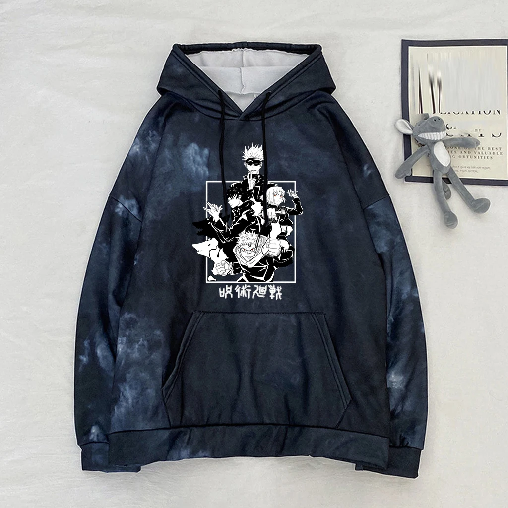 

Jujutsu Kaisen Printed Hoodies Long Sleeve Pullovers Hip Hop Sweatshirts for Woman or Man