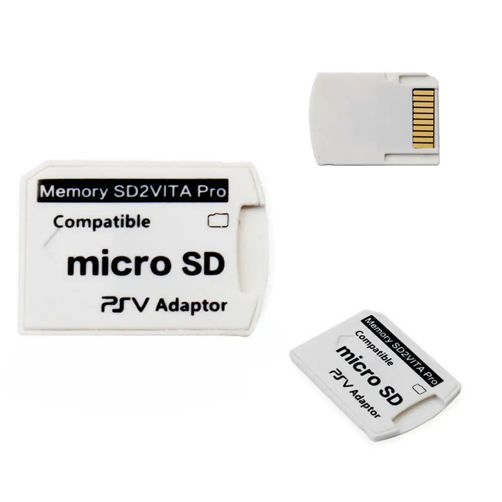 Адаптер для карты памяти Sony PlayStation VITA V6.0 SD2VITA Pro Henkaku 3.65 System 1000 2000 карта Micro SD белый