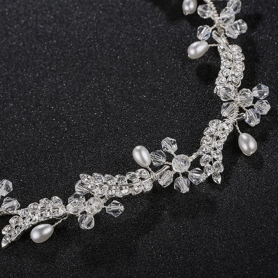 Европейская и американская перекрестная повязка на голову из сплава l|Свадебные