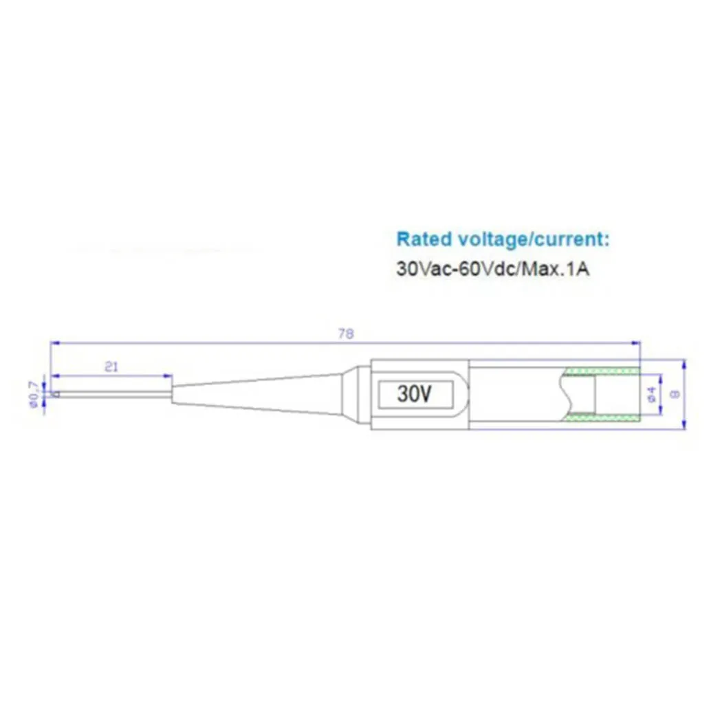 2/10 Instrumentation Test Probe Digital Multimeter Test Equipment 1A30V  Instrument Part Test Pen Clamp Copper Lead Plug Diagnos