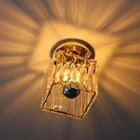 Простая и современная лампа для коридора, лампа для коридора, хрустальная лампа, потолочная лампа, скандинавский светильник, Роскошная лампа для прихожей, креативная лампа для балкона lam